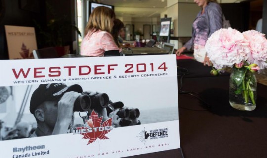 Kaycom attends WESTDEF 2014 in Calgary, Alberta